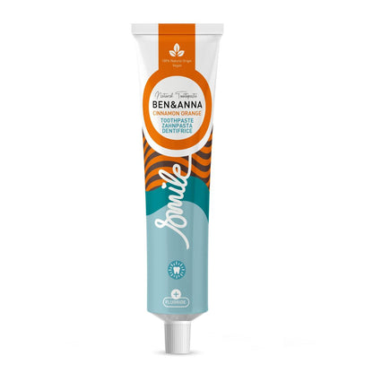 Dentífrico Canela y Naranja con flúor Ben &amp; Anna tubo 75 ml