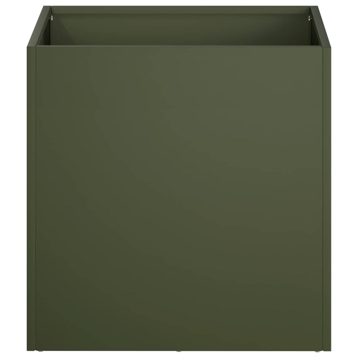 Macetero De Jardín 2 Uds. Verde Oliva 35 X 35 X 35 Cm_3
