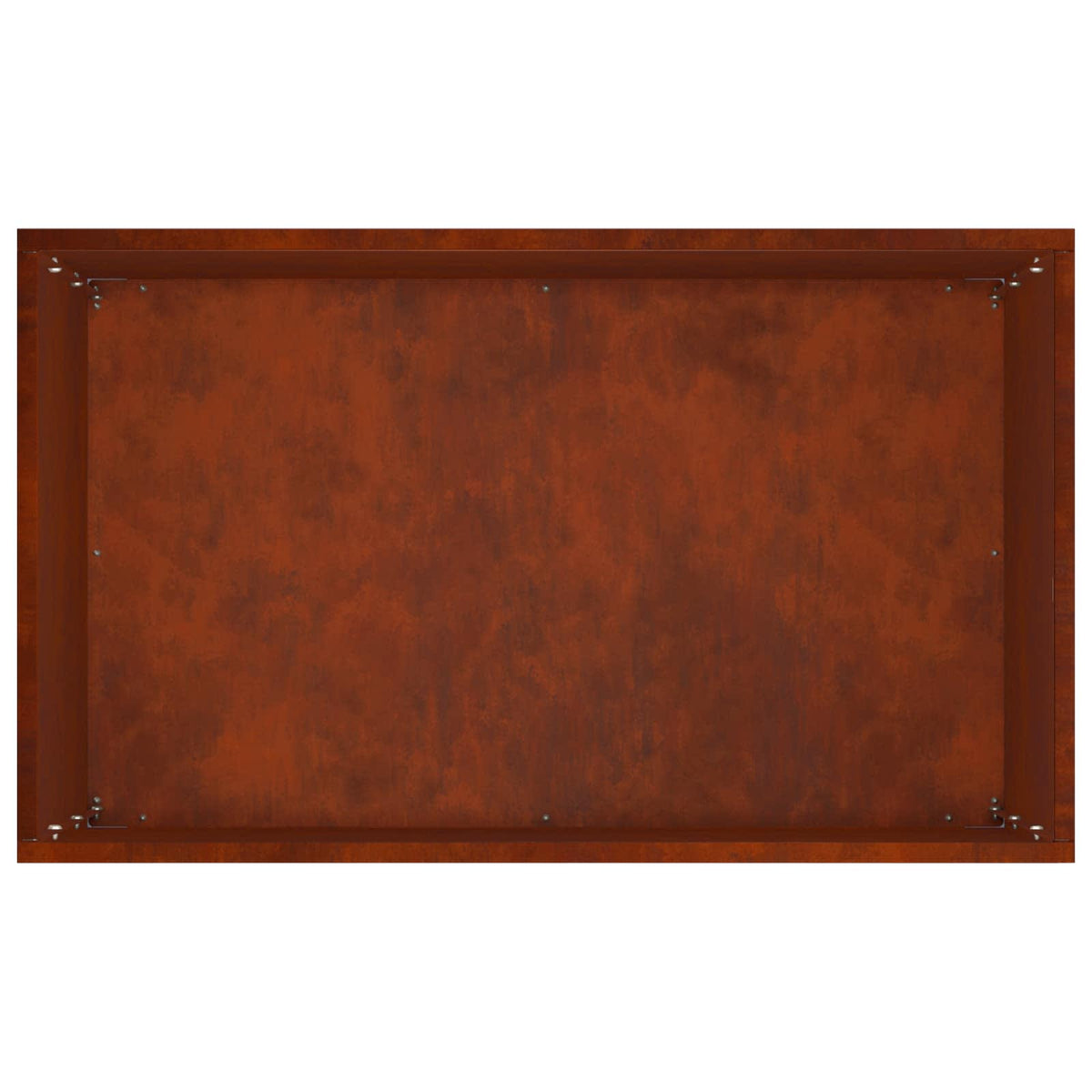 Macetero De Jardín Oxidado 50 X 30 X 75 Cm Acero Oxidado_4