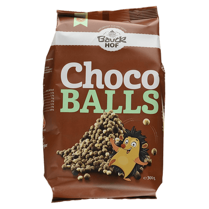 Bolitas de cerales y chocolate sin gluten Bauckhof 300 g