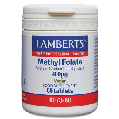 Methyl Folate 400 µg  Lamberts 60 Tabletas