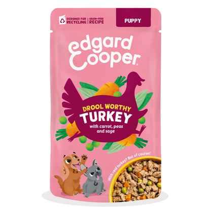 Guiso de pavo para cachorro Edgard &amp; Cooper 150 g