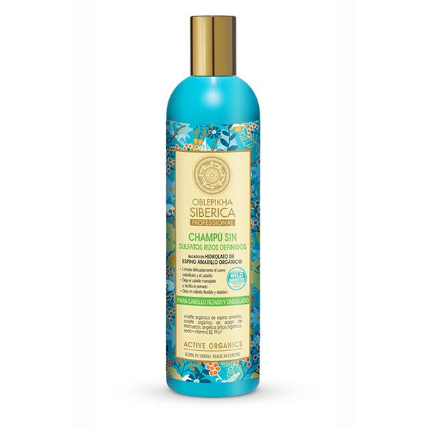 Champú sin sultafos Oblepikha hidrolato de espino Natura Siberica 400 ml