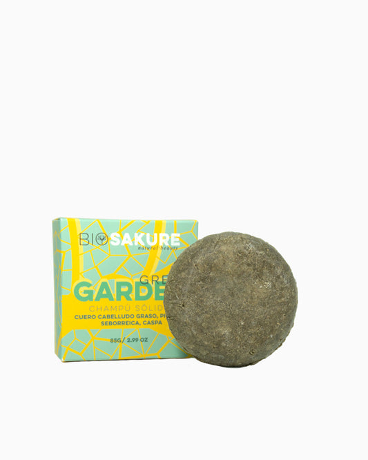Green Garden - Champú Sólido Para Cuero Cabelludo Graso 85 G Bio Sakure_0