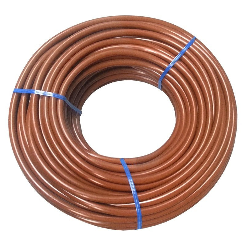 Microtubo Pvc Flexible 4,5x6,5 Marrón - 25 Metros_0