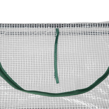 Invernadero De Terraza Outsunny Acero, Pe Blanco 120x60x60 Cm_4