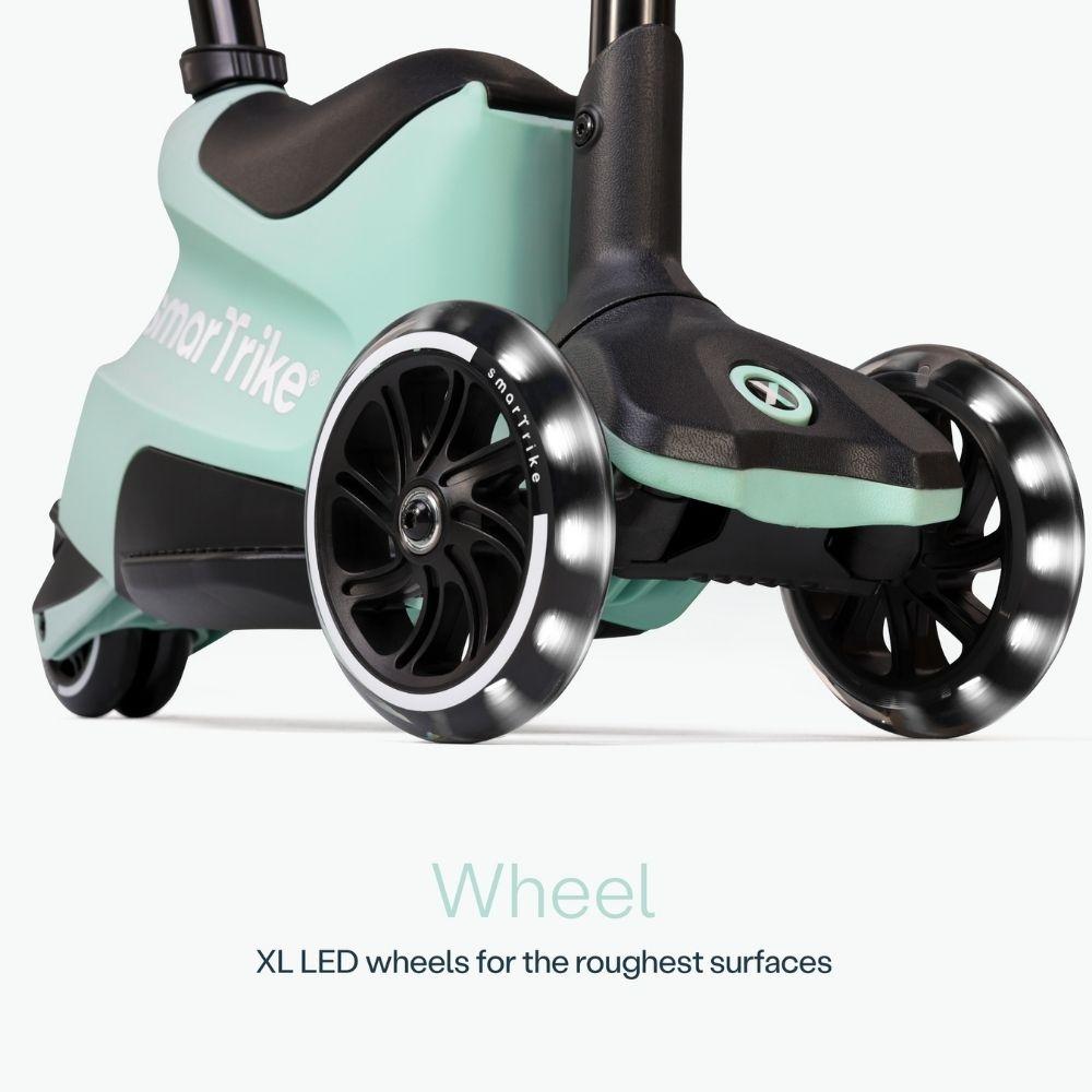 Correpasillos Patinete Evolutivo 5 En 1 Smartrike Xtend Scooter+ride On Soft Green_4