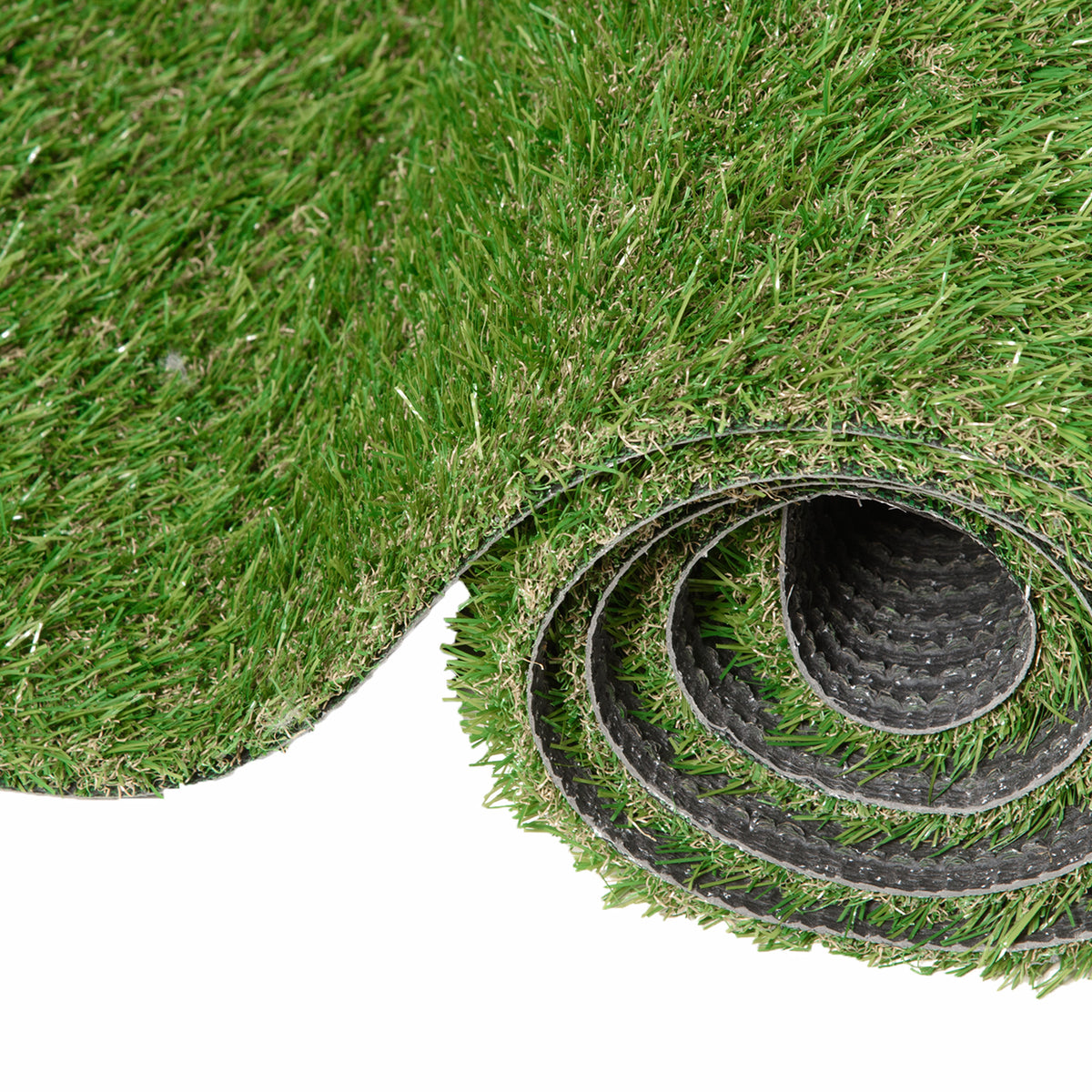 Césped Artificial Outsunny Verde De Alta Calidad 300x100x2,5cm_3