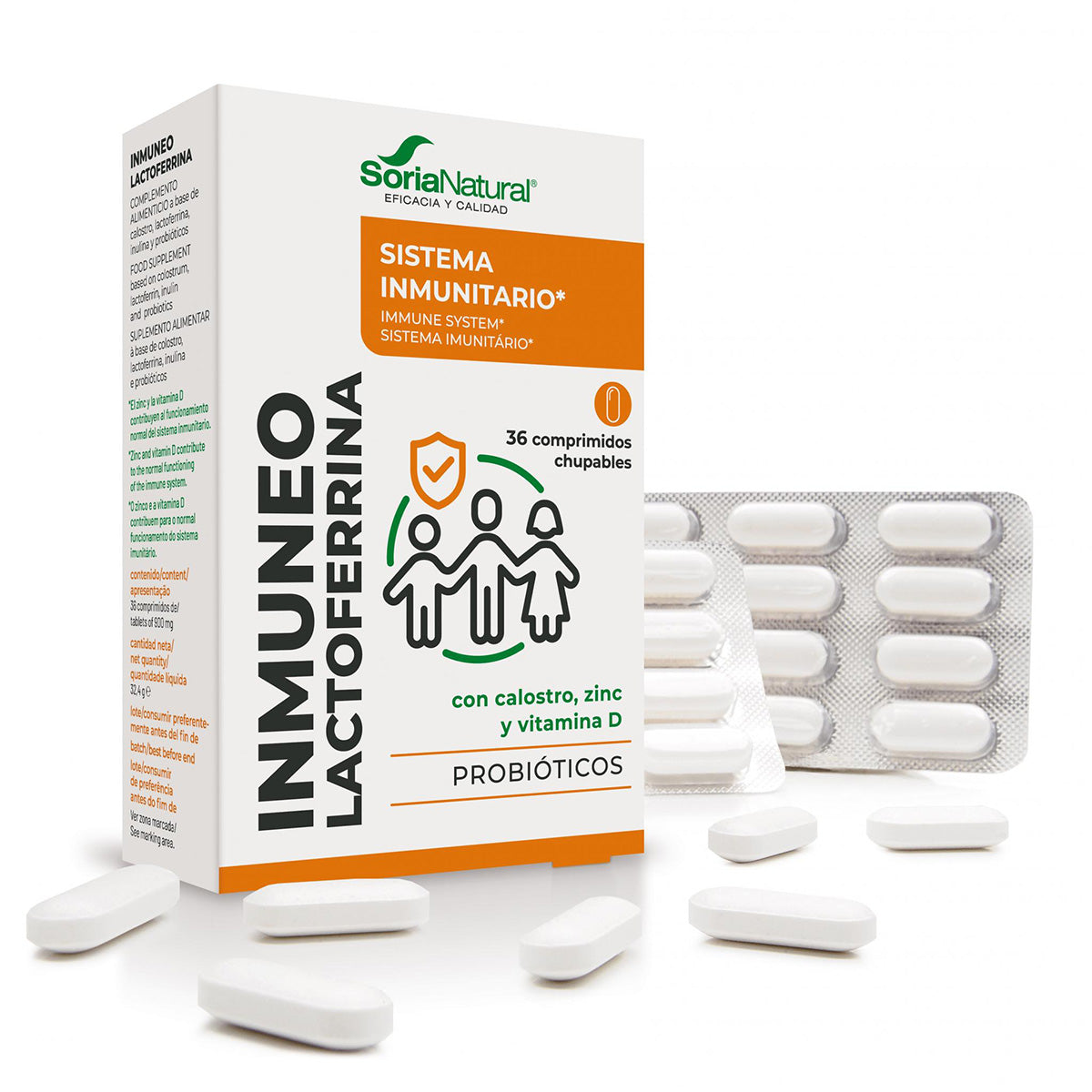 Inmuneo lactoferrina, Soria Natural