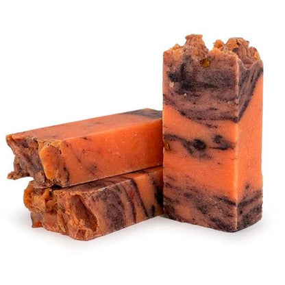 Jabón Natural Canela Y Naranja 90g - Exfoliante Suave - Alivia Irritaciones - Indicado Para Después Del Afeitado_0