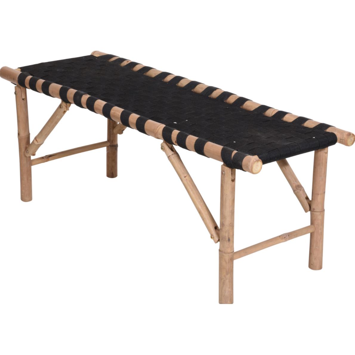 Tumbona Bamboo  117X40X45Cm.