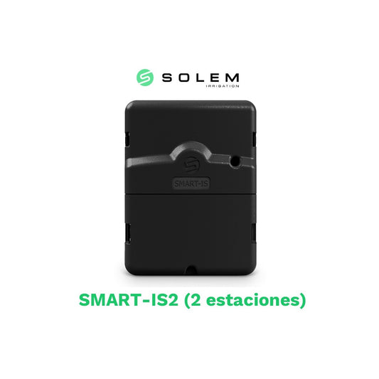Programador Solem Smart-is 24v 2 Estaciones (wifi/bluetooth) - Riego Inteligente_0