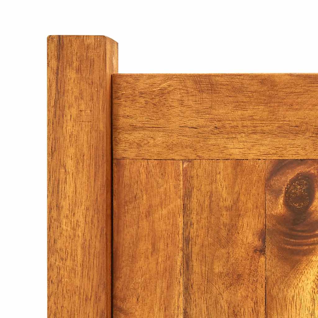 Arriate De Madera De Acacia 200x50x25 Cm_5