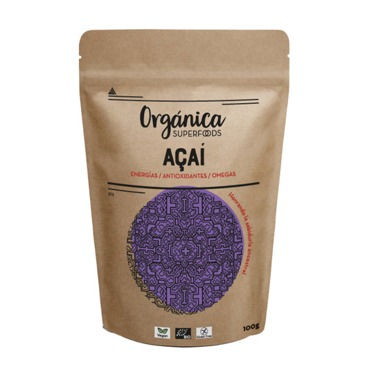 Açaí Liofilizado Bio Do Brasil 100g - Orgánica Superfoods_0