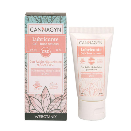 Cannagyn Gel Lubricante BIO 50ml WeBotanix
