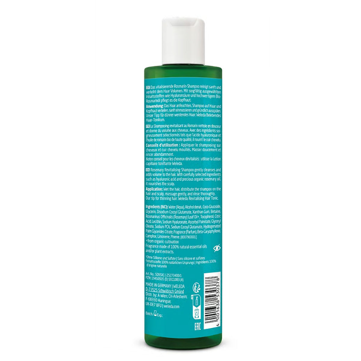 Champú Revitalizante de Romero 250ml