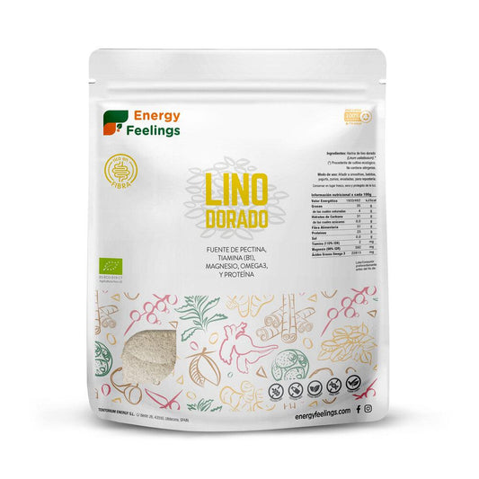 Lino Dorado en polvo Energy Feelings 1 kg