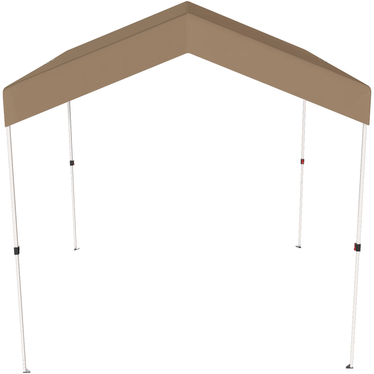 Carpa Plegable Outsunny Tela Oxford, Metal Beige 241x239x257 Cm_3