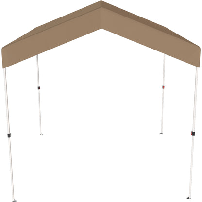Carpa Plegable Outsunny Tela Oxford, Metal Beige 241x239x257 Cm_3