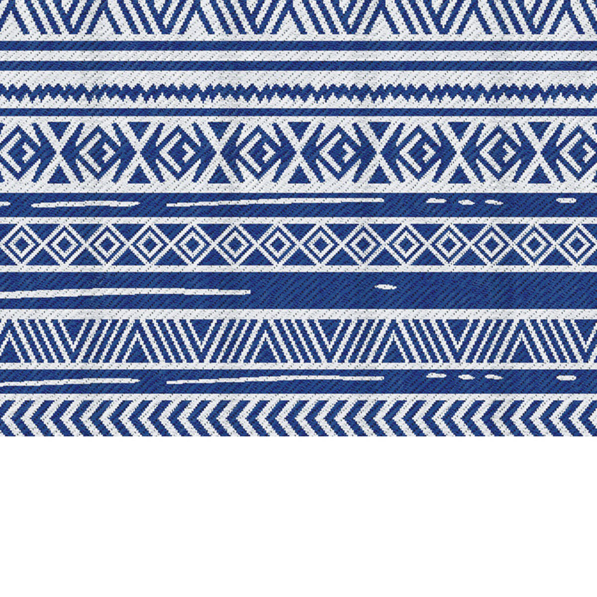 Alfombra De Exterior Outsunny Pp Azul Oscuro Y Blanco 182x274x0.3 Cm_5