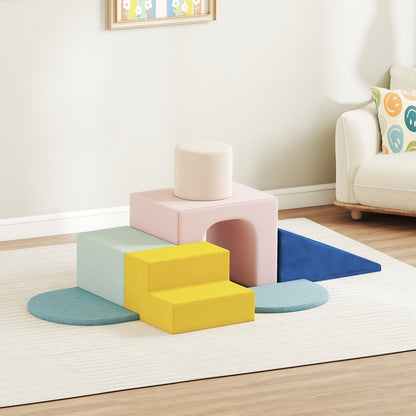 Bloques De Espuma Aiyaplay Terciopelo Multicolor 51x40x40 Cm 3d0-033v01mx_1