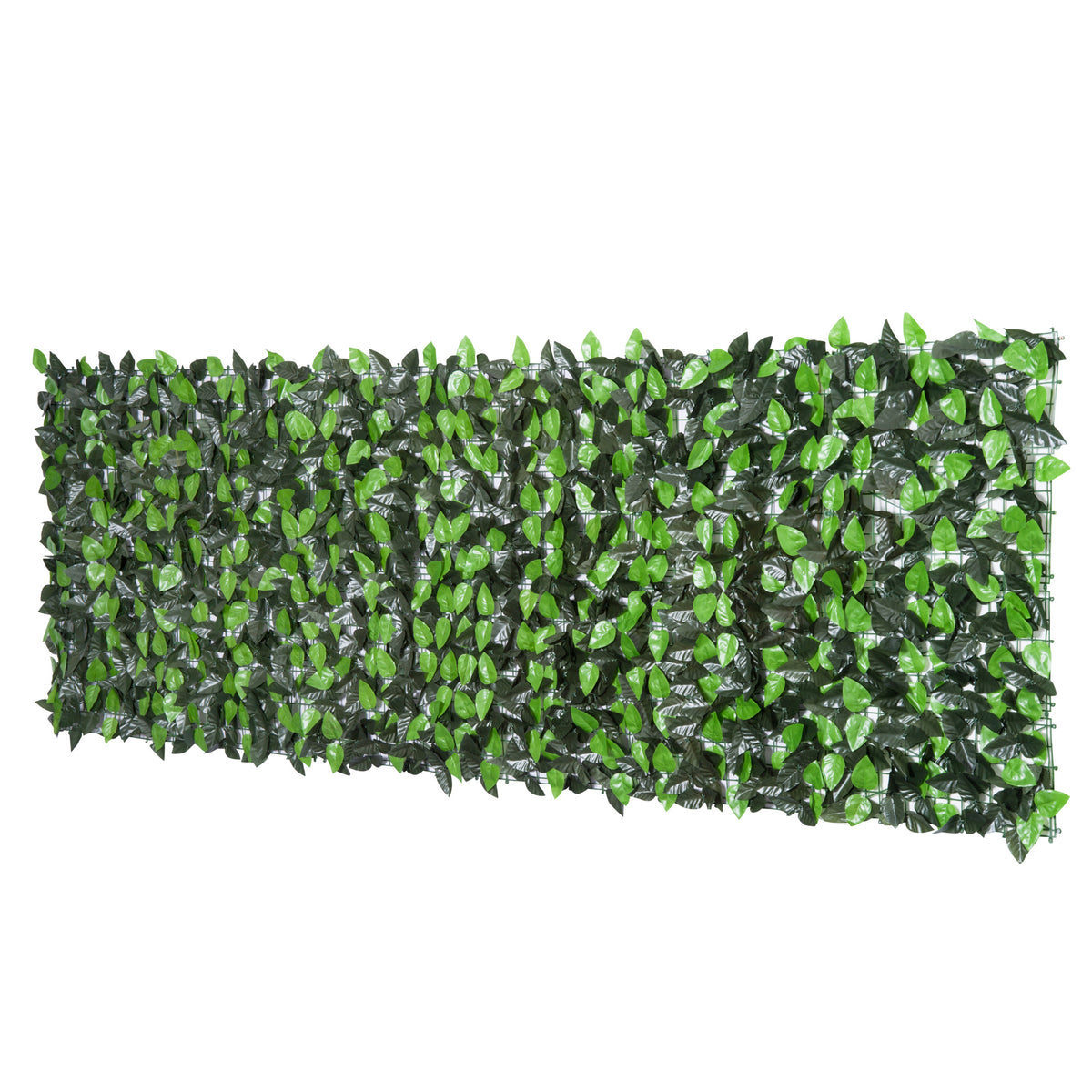 Seto Artificial En Rollo Para Balcón Valla Jardín Outsunny 3x1m Verde_0