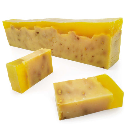 2 Barra De Jabón Artesano De Limón 1.2kg Venta Por Mayor - Piel Grasa - Evita El Acné - Exfoliante - Aclara Las Manchas_0