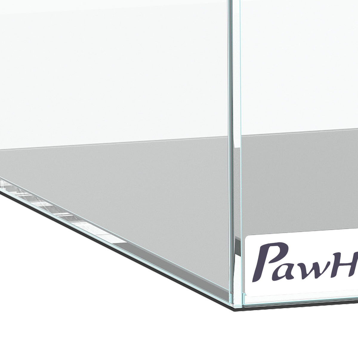 Acuario De Cristal Pawhut Vidrio Templado Transparente 60x30x30 Cm_4