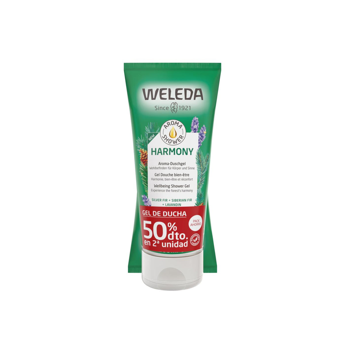 Duplo Aroma Shower Harmony Weleda 200ml+200ml