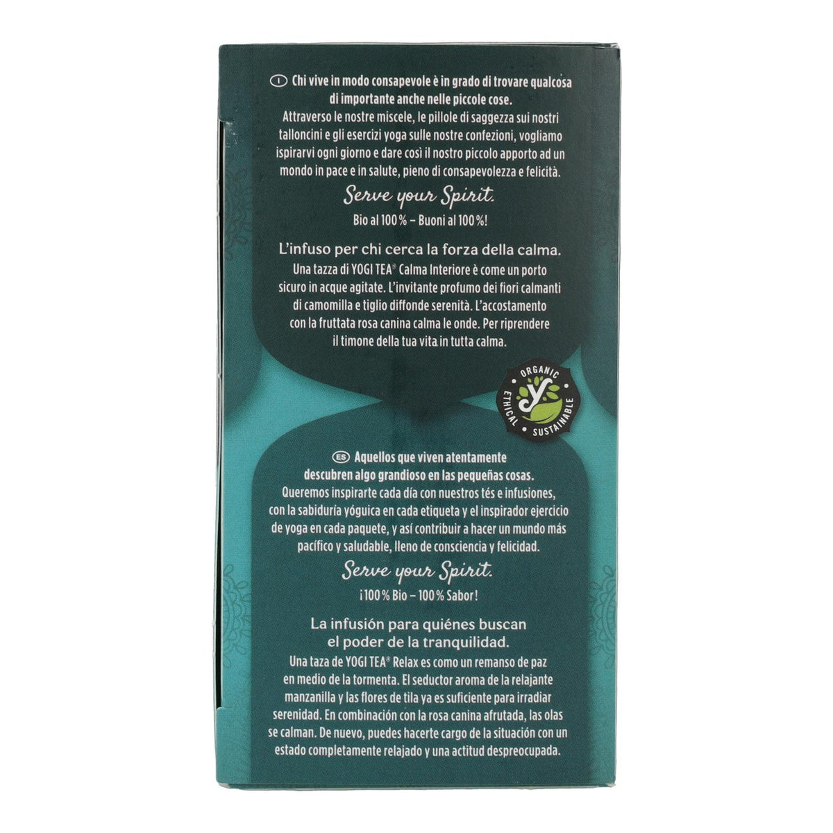 Yogi Tea BIO Relax, 17 bolsitas