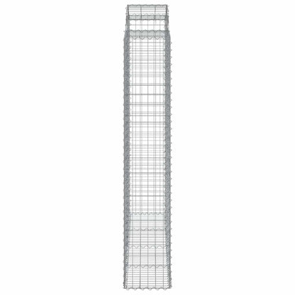 Cestas De Gaviones 20 Uds Forma De Arco Hierro 200x50x220/240cm_4