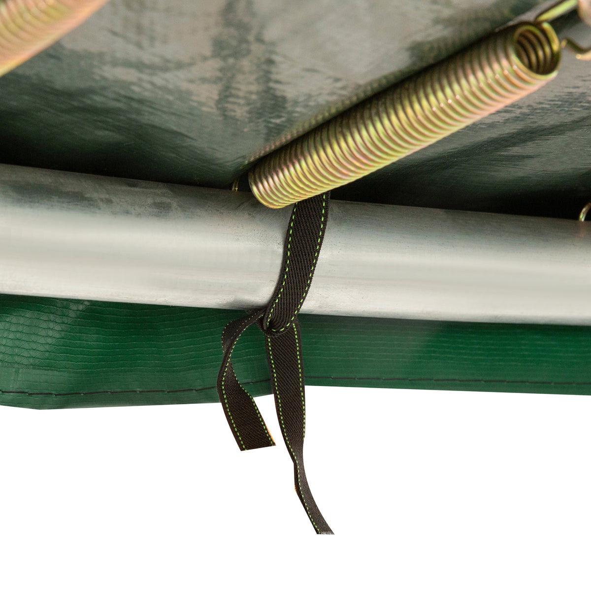 Cojín Borde Para Cama Elástica Homcom Verde Ø366 Cm_3