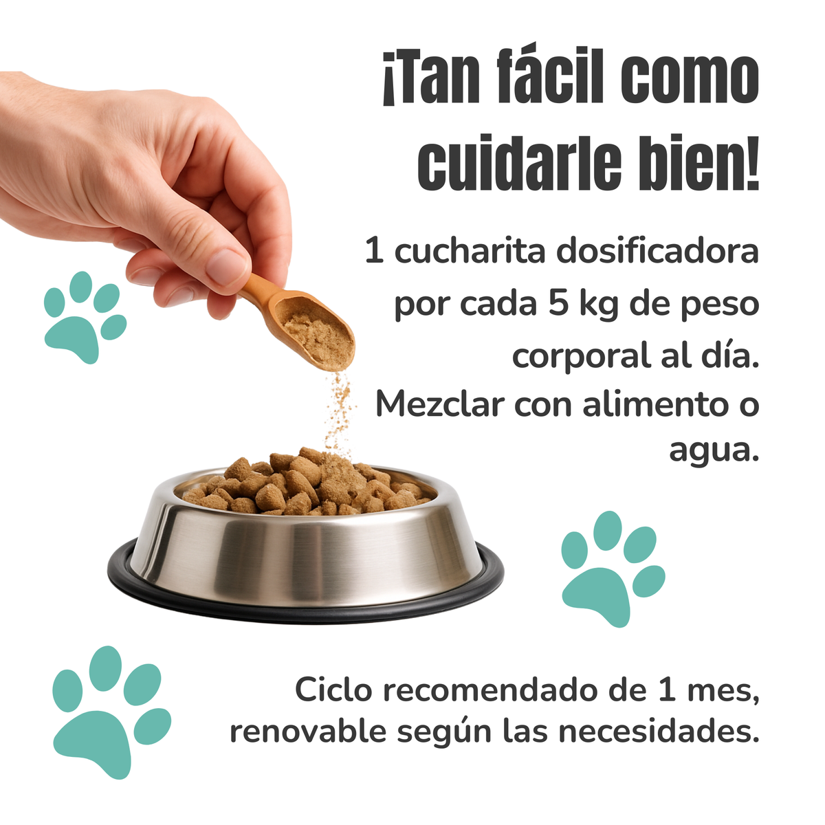 Flora intestinal para perros y gatos – Prebióticos y postbióticos – 100 g_5