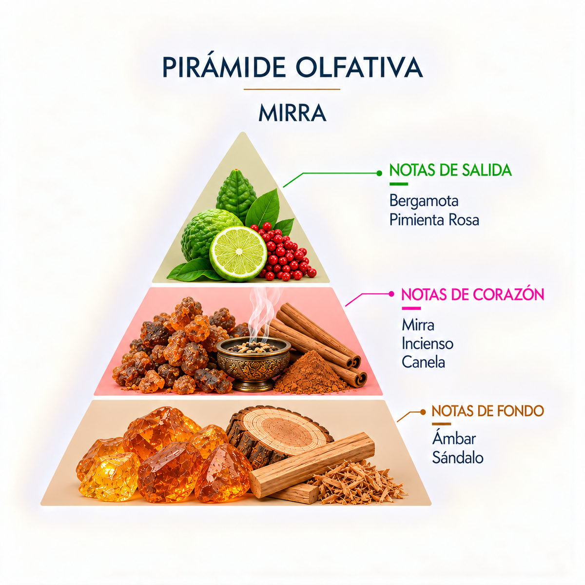 Incienso Natural Mirra SYS Aromas | 20 Sticks | Aroma Amaderado y Dulce | Carbón Vegetal, Resinas y Bambú_1