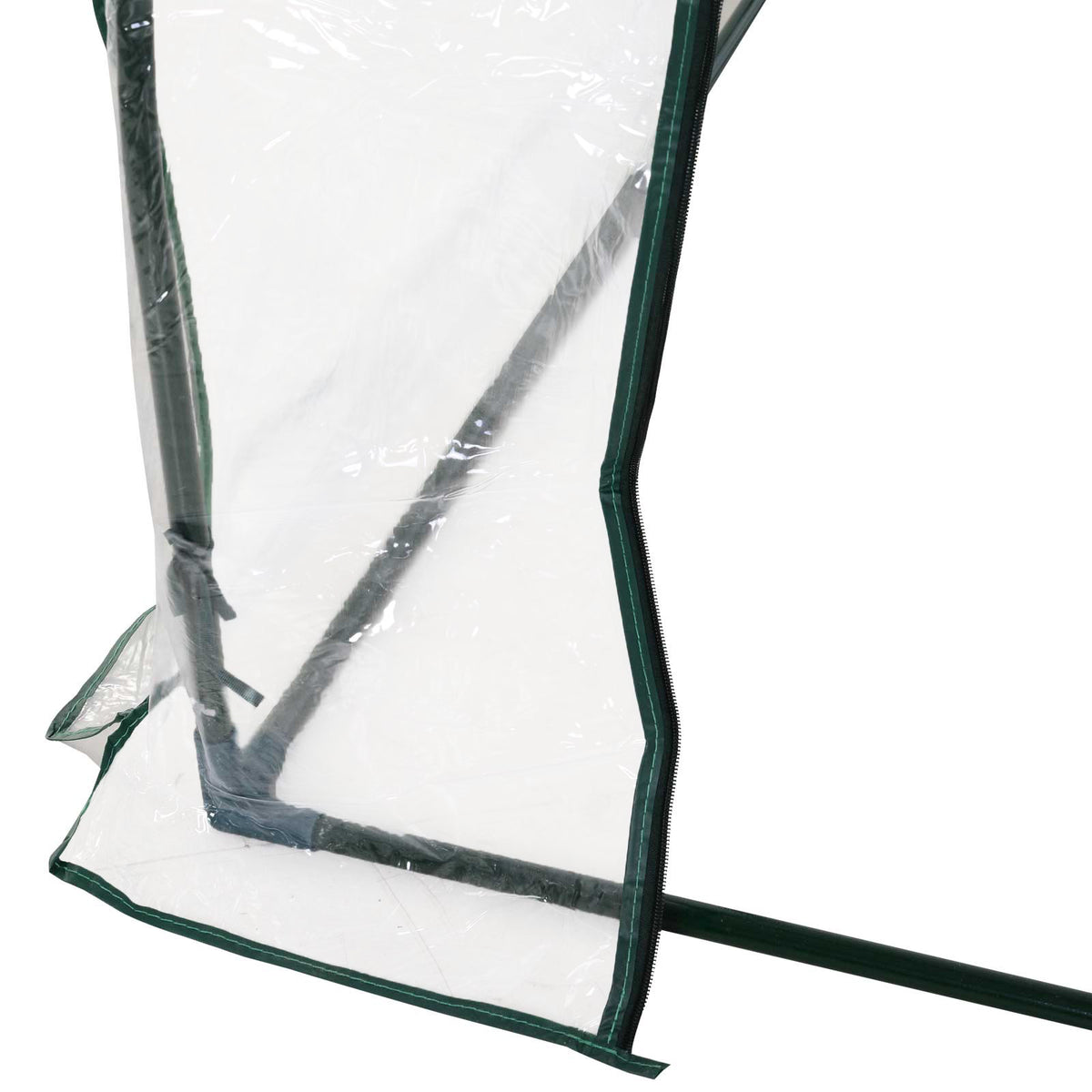 Invernadero Caseta Para Jardín Outsunny 250x100x80 Cm Transparente_4