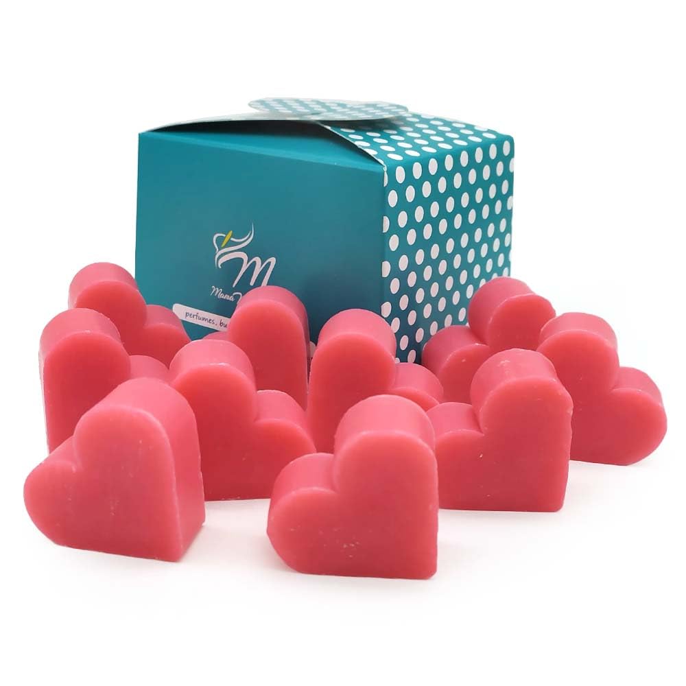 50 Jabones Aromáticos Con Forma De Corazón - Detalle Para Invitados De Eventos - Jabón Glicerina Con Aroma A Rosas_3
