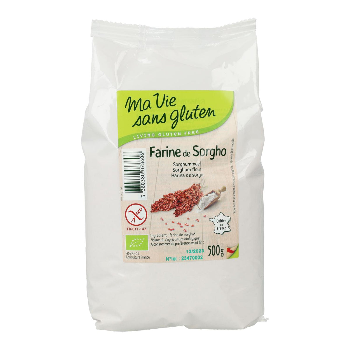 Harina de Sorgo Sin Gluten Ma Vie Sans Gluten 500 g