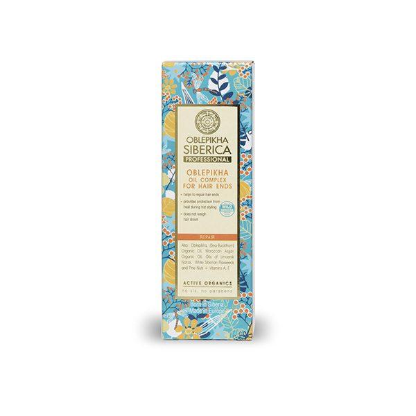 Complejo de aceites Oblepikha reparador de puntas, 50 ml