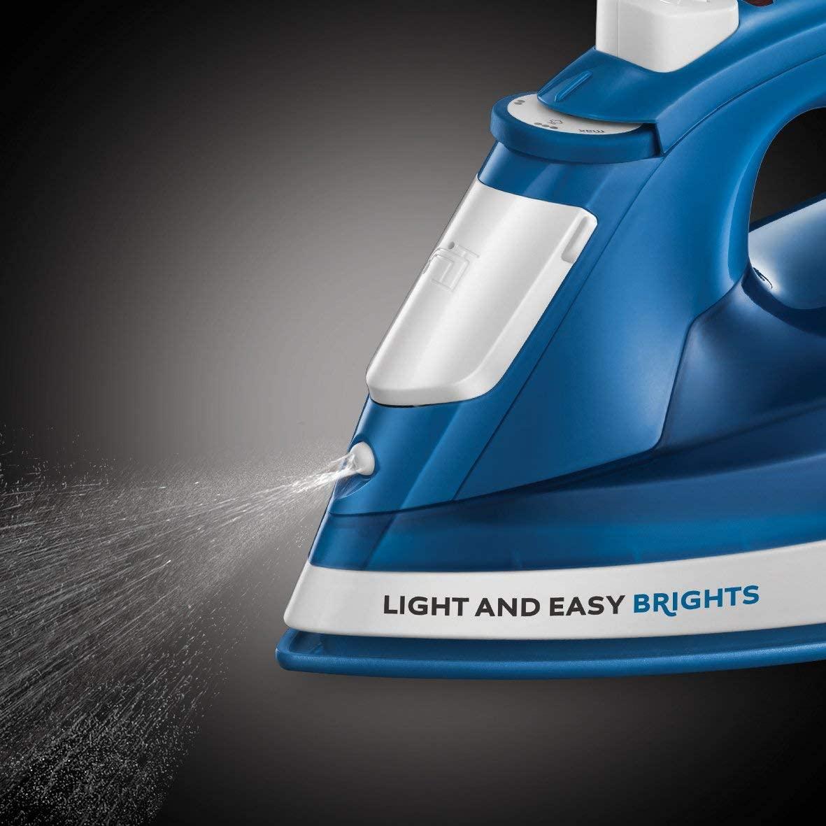 Plancha de vapor Light & Easy Brights Sapphire Russel Hobbs