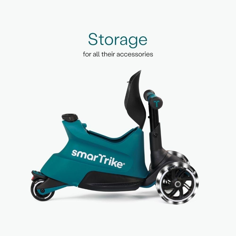 Correpasillos Patinete Evolutivo 5 En 1 Smartrike Xtend Scooter+ride On Teal_2