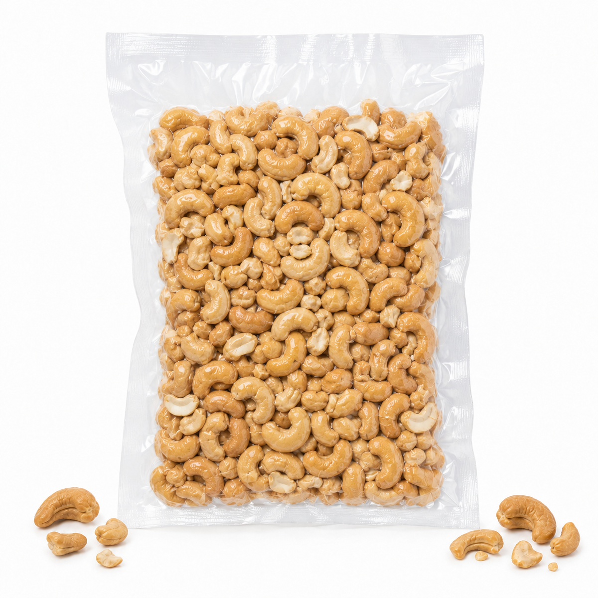 Anacardo Tostado Premium - Envasados Al Vacío - Pack 2 X 800g (2 Envases Retail) | Fruto Seco Ecológico Premium, Snack_0