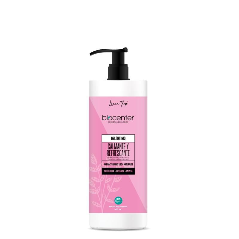 Gel íntimo limpiador BIO delicado Caléndula, Lavanda y Menta  Biocenter 500 ml