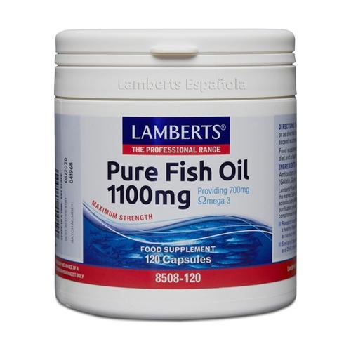 Aceite de Pescado Puro, Lamberts 120 cápsulas