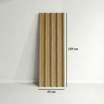 Paneles Acero Galvanizado Outsunny Acero Galvanizado Madera Natural 129x45 Cm_2