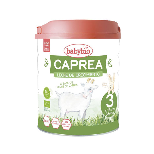 Leche de Cabra BIO Caprea 3 (de 12 meses a 3 años)  Ecológica 800g Babybio