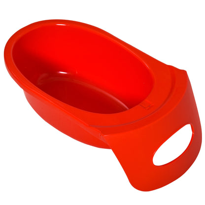 Orinal Para Bebé Homcom Pp, Abs, Tpr Rojo 40x27.5x29.1 Cm_4