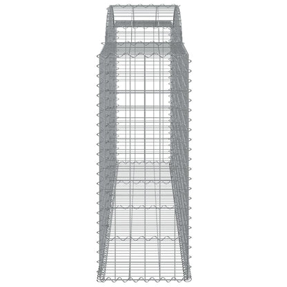 Cestas Gaviones 25 Uds Forma De Arco Hierro 300x50x120/140 Cm_4