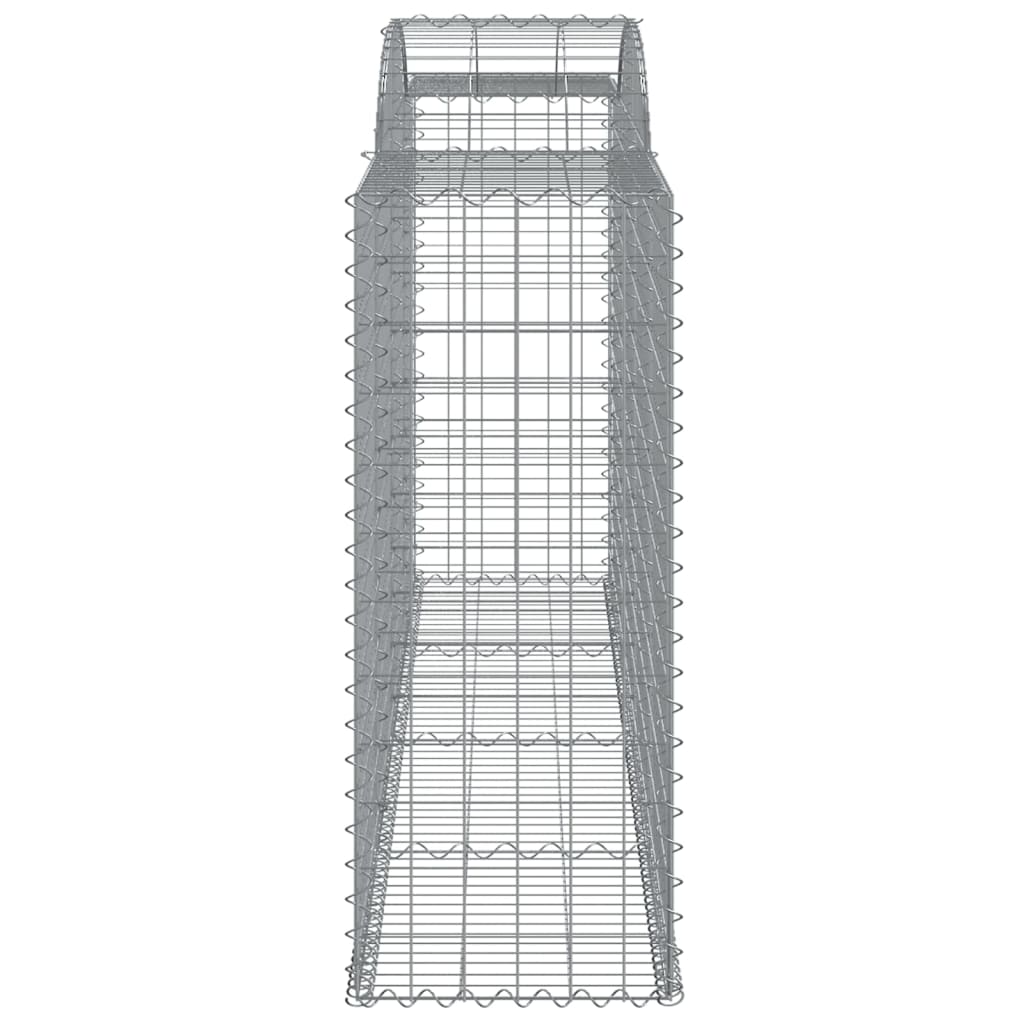 Cestas Gaviones 10 Uds Forma De Arco Hierro 300x50x120/140 Cm_4