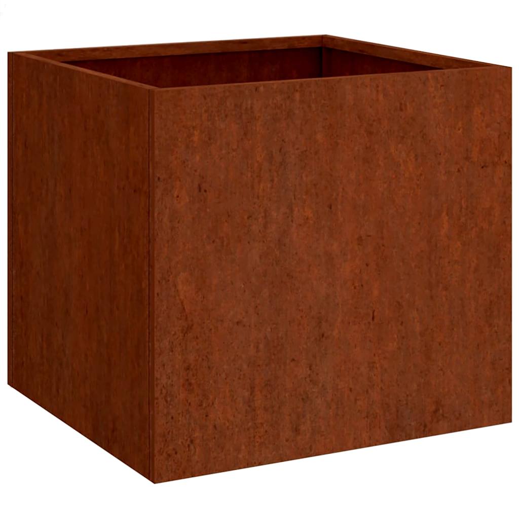 Jardineras 2 Unidades Acero Corten 49x47x46 Cm_4