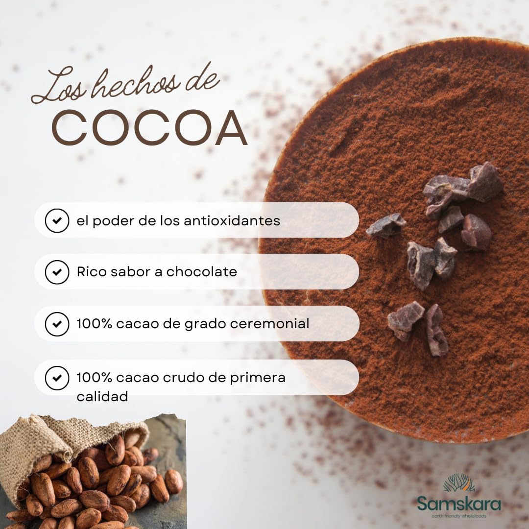 Cacao En Polvo Bio - 4kg (1kg Envase Retail + 3kg Bolsa Granel De Recarga) | Cacao Puro Ecológico Vegano Para Repostería_5